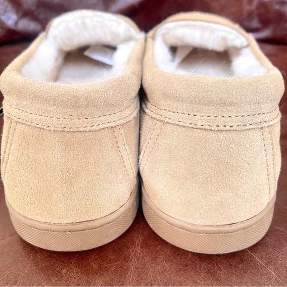 Bearpaw Angel Genuine Suede Wool Blend Lined Moccasin Slipper Shoes - Picture 9 of 12